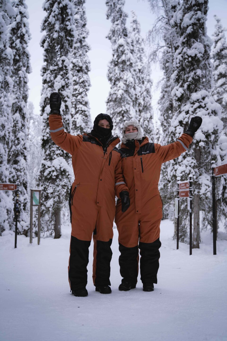 Korouoma Frozen Waterfalls Hike