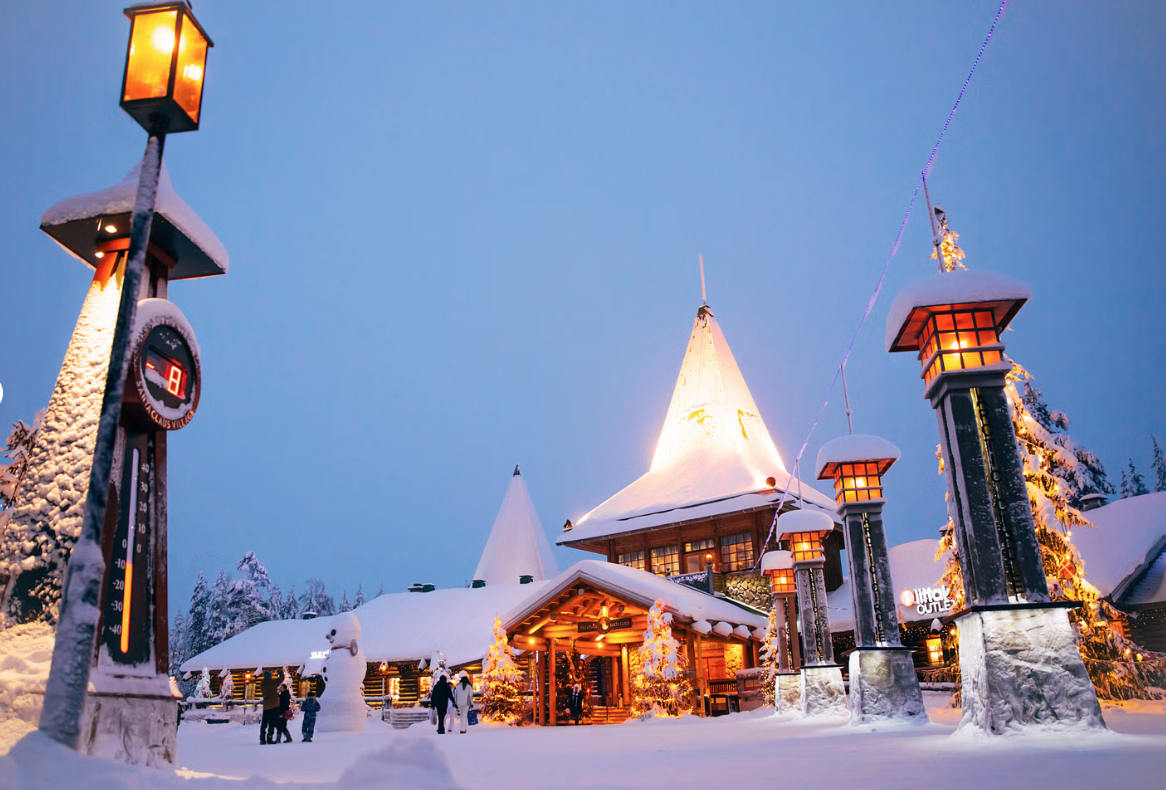 StayLapland santa claus village tour, santa claus village safari, santa claus village activity. Rovaniemi, lapland, finland