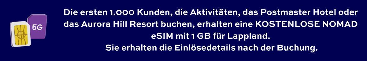StayLapland eSim-Angebot in Rovaniemi