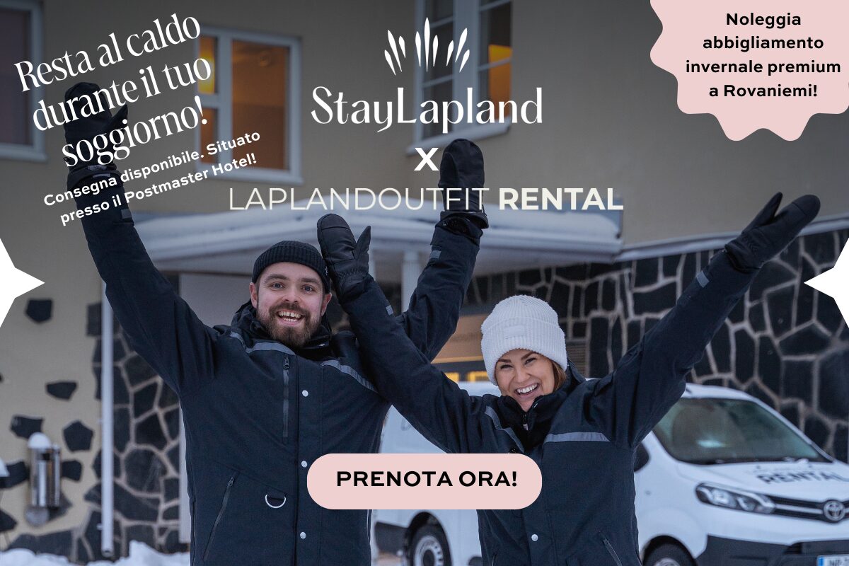 StayLapland x Lapland Outfit – noleggio abbigliamento a Rovaniemi