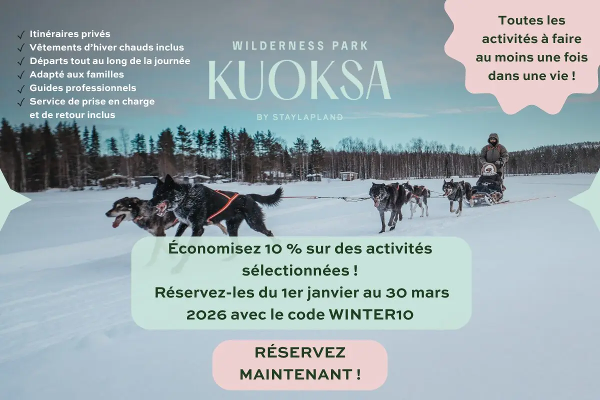 Offre printemps 2026 des activités StayLapland à Rovaniemi