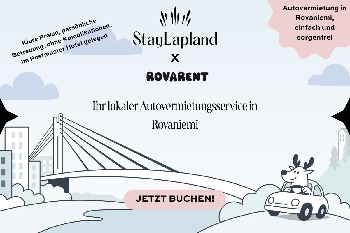 StayLapland x Rovarent – Autovermietung in Rovaniemi