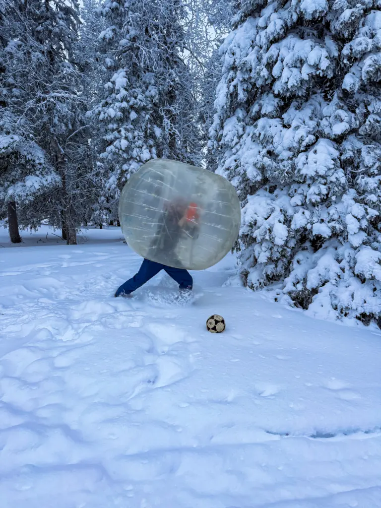 Arctic Bubble Football