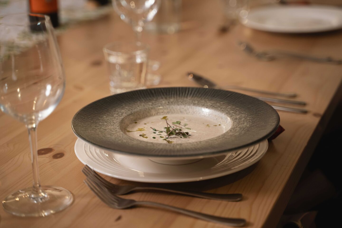 Leima Kitchen & Bar Forest mushroom soup