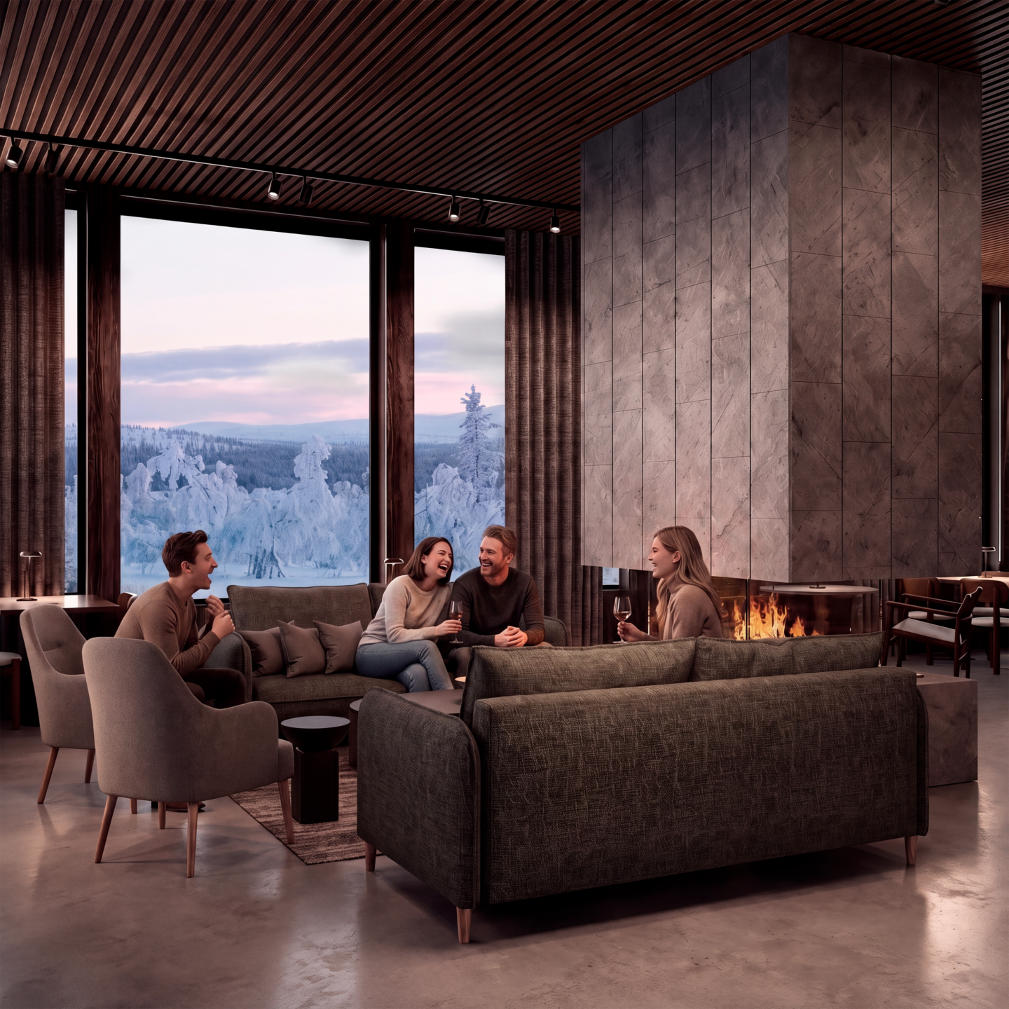 Aurora Hill Resort Restaurant 2